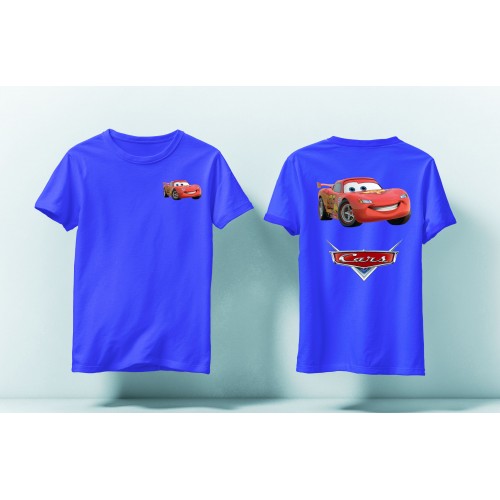 Tricou Cars and Logo